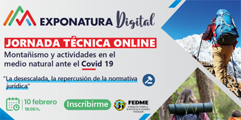 Zaragoza: Jornada en Exponatura de montañismo ante el Covid-19