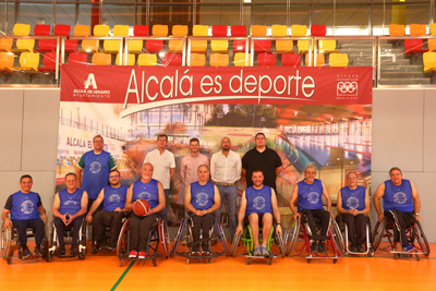 Presentada la nueva sección del Baloncesto Alcalá en silla de ruedas