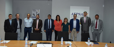 Los nuevos rectores del CSD visitan la AEPSAD y el Centro de Medicina