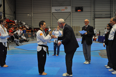 Ramón López, campeón del Open Challenge Cup de Taekwondo